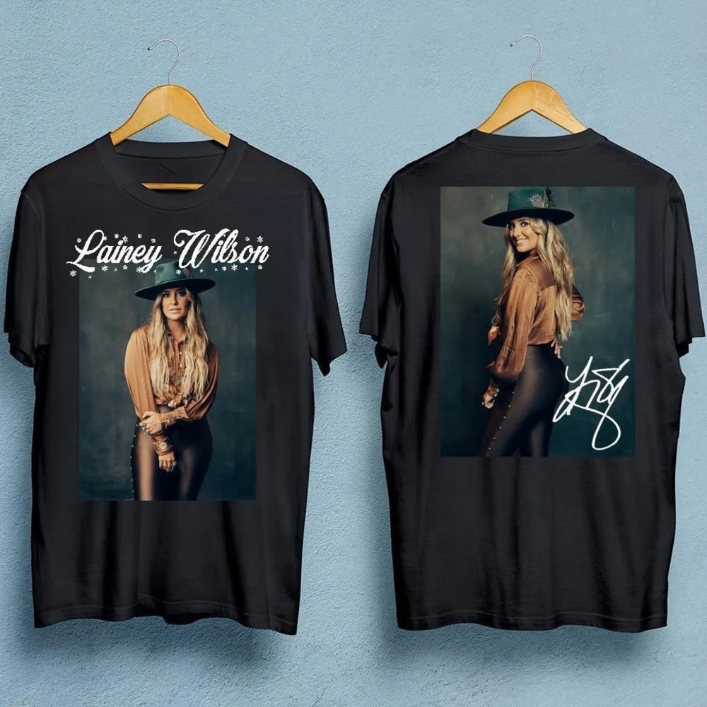 Lainey Wilson Signature T-shirt 2 Sided